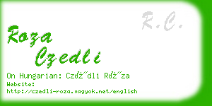 roza czedli business card